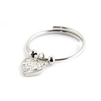 Ringe Marlù Dame Time to in Stahl Cristallo 18AN087-S - 18AN087-S